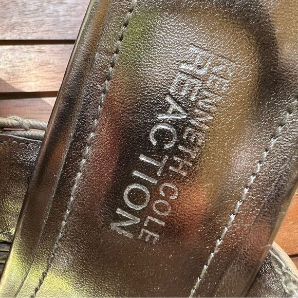 Kenneth Cole Reaction Pewter Heels Size 7.5 women - Picture 3 of 16